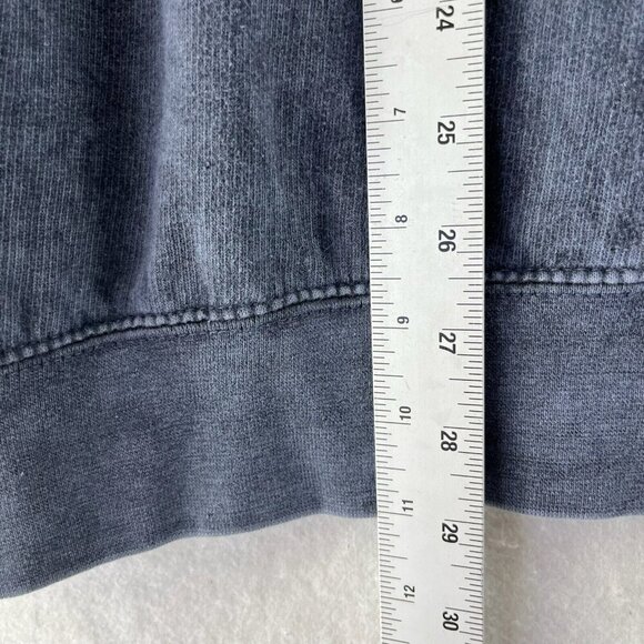 Ragwear Sweatshirt Men's Sz XL Gray 1/4 Zip Embroidered Collared Ribbed Trim - Picture 5 of 9